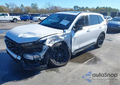 2024 Honda Cr-V Hybrid Sport-L z USA, uszkodzony, nr VIN 5J6RS5H82RL006395